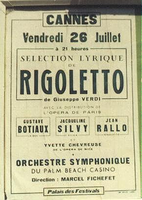 Rigoletto in Cannes