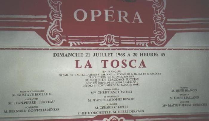 Tosca at the Opéra