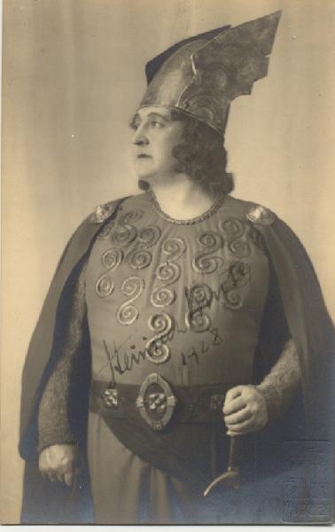 Picture of Heinrich Knote as Tristan