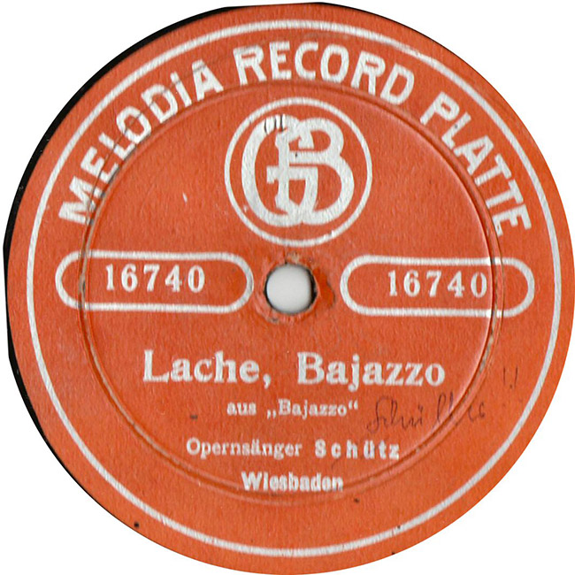 Picture of Willy Schüller's label
