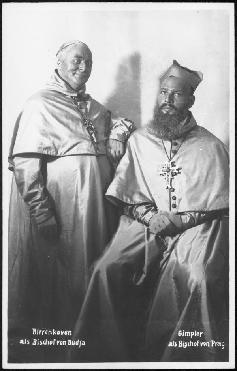 Picture of Willi Birrenkoven as Bischof von Bukoja and Gimpler as Anton Brus von Müglitz