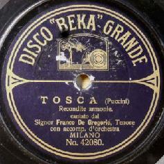 Picture of Franco De Gregorio's label