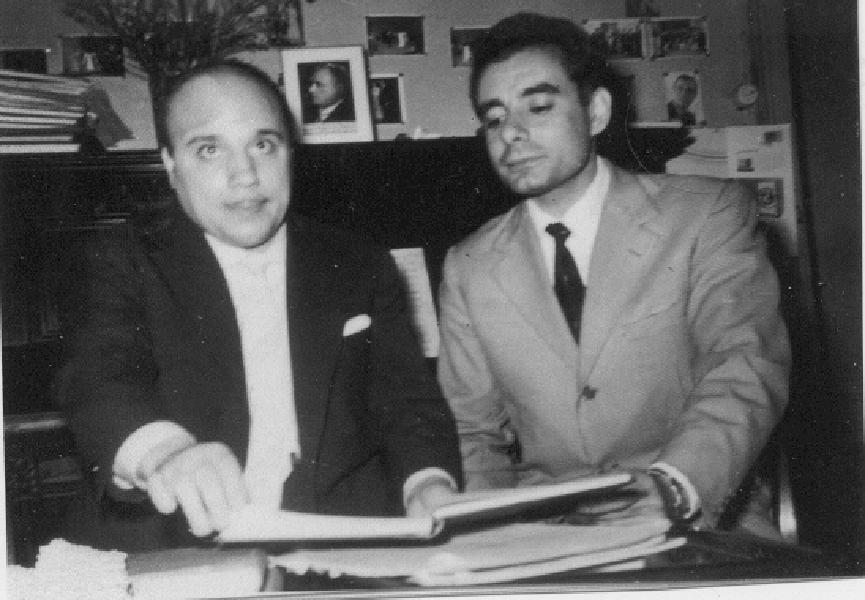 Picture of Francardi with Giuseppe Tomaselli