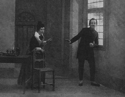 Picture of Evan Gorga with Ferrani in La bohème 