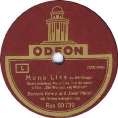 Picture of Josef Mann's label