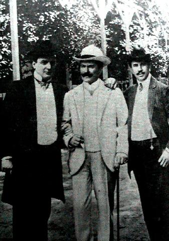 Picture of Nikolaj Figner with Ruffo and Giraldoni