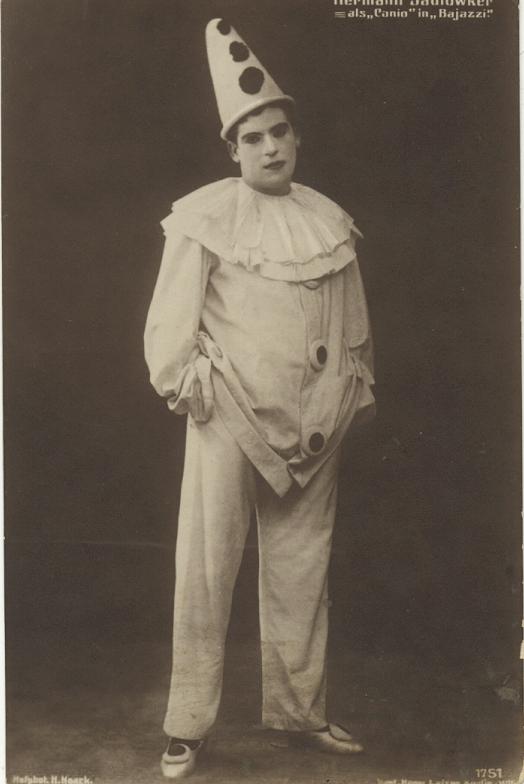 Picture of Hermann Jadlowker as Canio