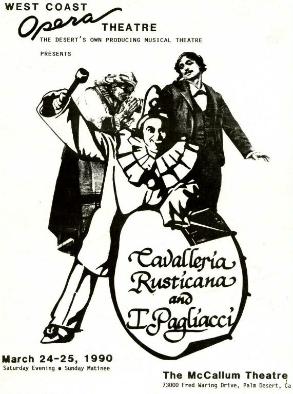 Picture of Cavalleria Rusticana Program