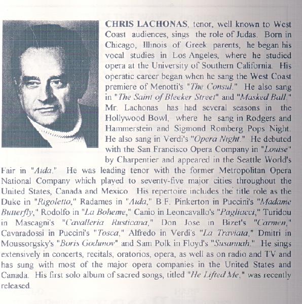 Chris Lachonas Bio