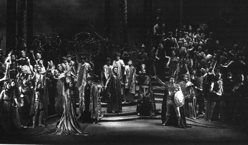 Picture of Chauvet in Les Troyens at Marseille in 1980
