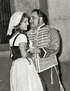 Picture of Paul Finel in Carmen with Carla Rutili