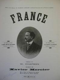 Picture of François-Xavier Mercier's music