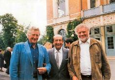 Picture of Herbert Becker with Manfred Schenk & Ljubomir Romansky