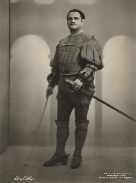 Picture of Beniamino Gigli as Duca