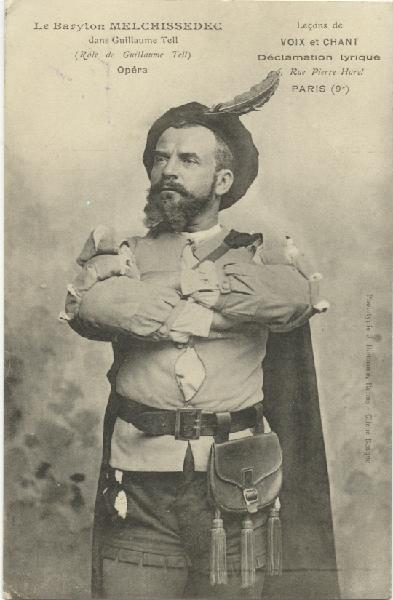 Picture of Léon Melchissédec as Guillaume Tell