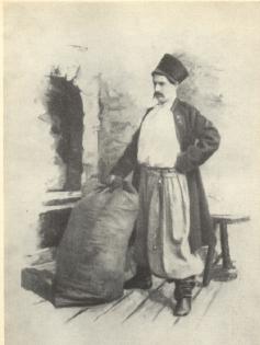 Picture of Ivan Vasilyvich Ershov as Vakula 1895 