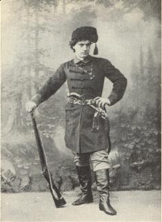 Picture of Ivan Vasilyvich Ershov as Vladimir Dubrovsky 1896