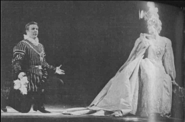 Picture of Alfonso de la Morena as Don Carlo with Suzanne Sarroca