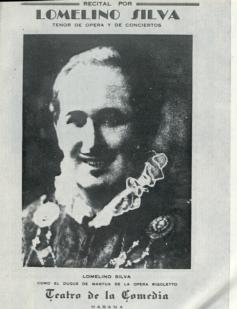 Picture of Lomelino Silva's broadside